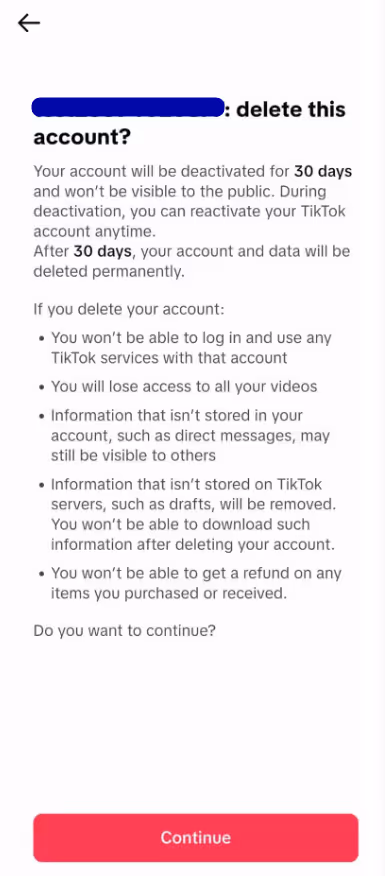 30-day grace period warning